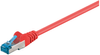 LAN Patchkabel CAT 6A S/FTP rot 1m