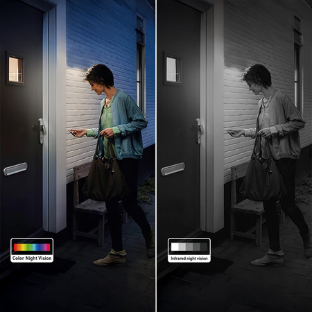 Zestaw 2 kamer solarnych + stacja 32GB Aosu P1 SE SL-C8E-2H