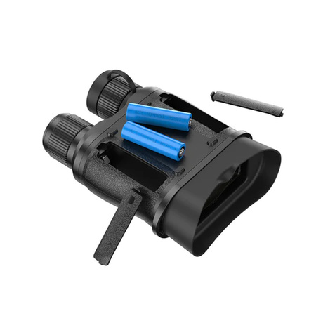 Dalekohled pro noční vidění s infračerveným přísvitem a kamerou s 4-12x zoomem IPX4