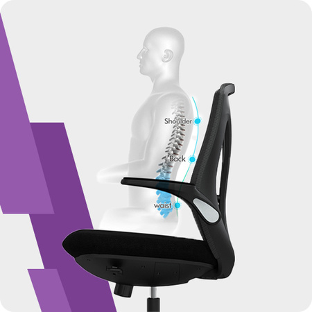 Ergonomická kancelářská židle Spacetronik ARIAN-20