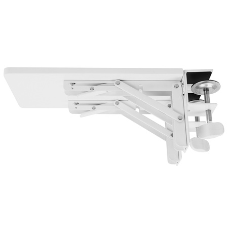 Podłokietnik do biurka Spacetronik SPB131W ergonomiczne wsparcie biały