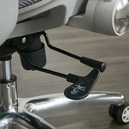 Regulowany Fotel biurowy 6D DORIS-20 Szary