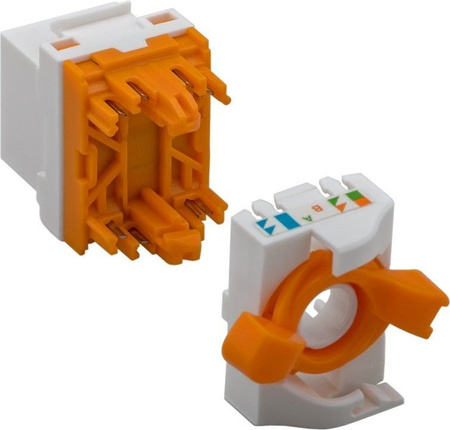 Keystone connector RJ45 CAT 6 STP 250MHz 90-st.