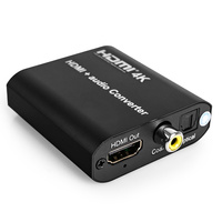 Koaxiálny extraktor HDMI-HDMI + audio SPDIF RL SPH-AE01