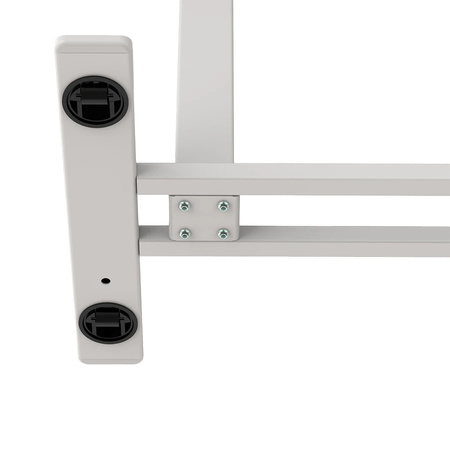 Buddy 07 ručný nastavovací stôl biele drevo