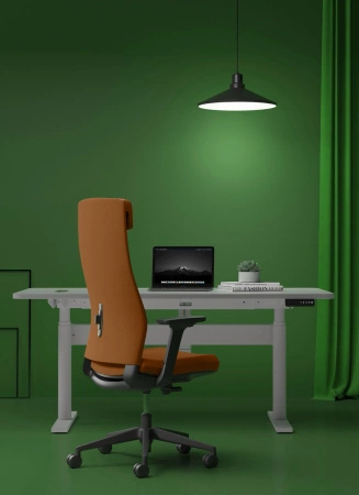 Spacetronik HAVARD PU swivel office chair