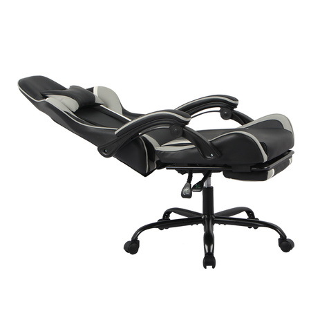 Spacetronik Rally 1.0 Gaming Stuhl schwarz und grau