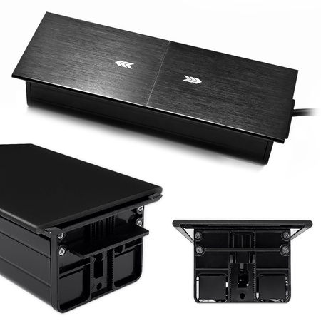 Spacetronik SPS-S26B V2 pultová zásuvka