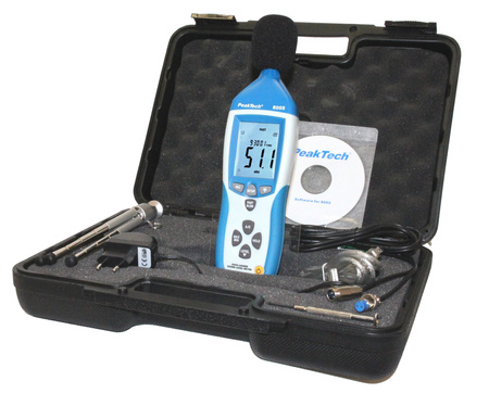 PeakTech 8005 USB-Audiometer und -Rekorder