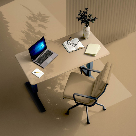 Blat MDF malowany proszkowo 120x60x2.5 Champagne