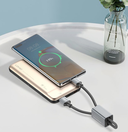 Kabel USB-A + Lightning s kroužkem na klíče LDNIO LC98