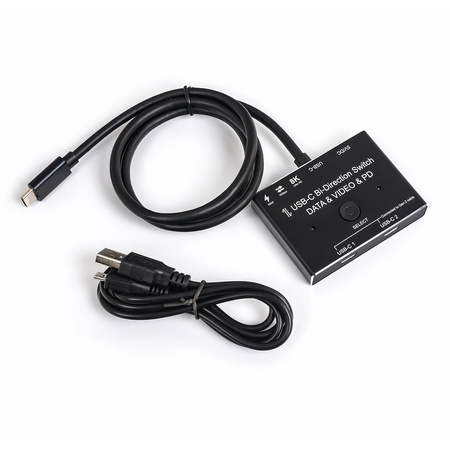 USB-C 2x1 1x2 Kombinierer oder Splitter SPC-BID01