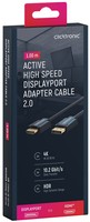 CLICKTRONIC DisplayPort DP - HDMI 2.0 4K kabel 1m