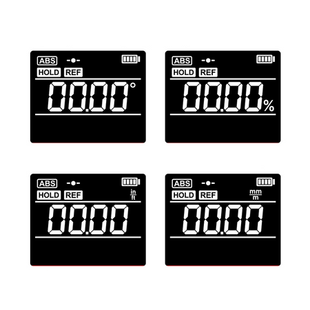 Laserová vodováha Noyafa s uhlomerom NF-566S