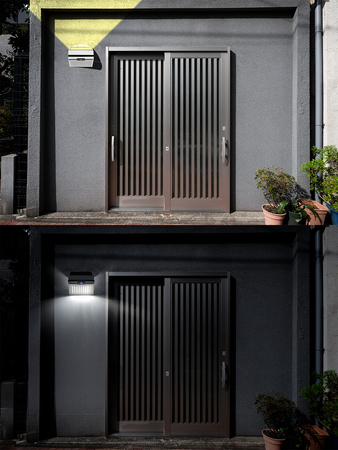 LED-Wandleuchte Spacetronik SAM 60W Automatic ohne Kabel