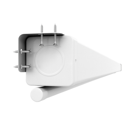 Ekran projekcyjny zwijany ręcznie 100" 4:3 biały