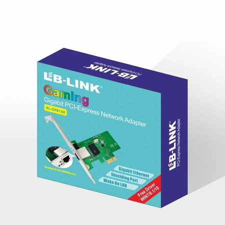Adapter sieciowy PCIe BL-GP8168 Gigabit LAN