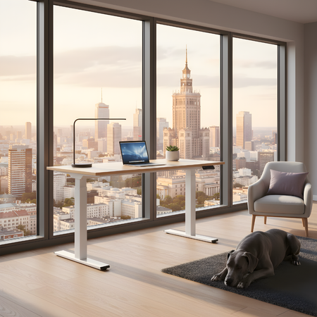 SPE-214AW USB electric desk stand