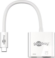 USB-C to HDMI + USB-C PowerDelivery adapter Goobay