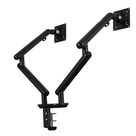 Uchwyt na 2 Monitory SPAF120B | Ergonomia i Porządek na Biurku