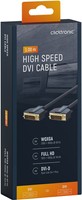 CLICKTRONIC DVI-D - DVI-D (24+1) kabel 1m