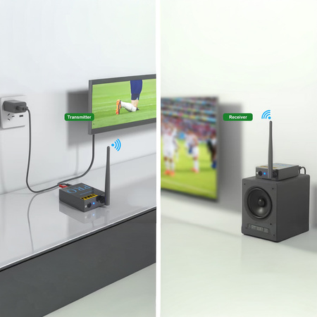 Transmiter audio HiFi 2.4GHz 3w1 1Mii RT5066ProM