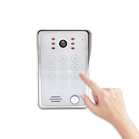 Dveřní stanice s kamerou RFID bílá SPD-DST03W