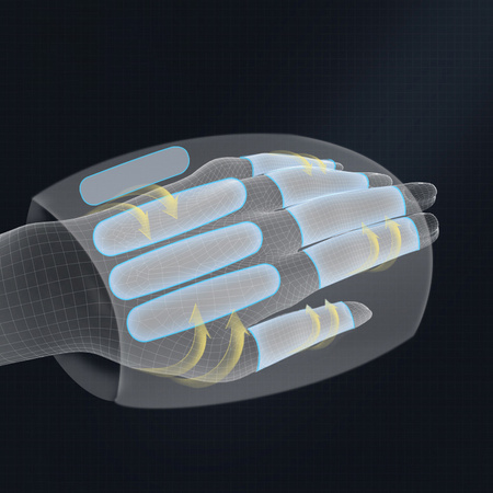 Spacetronik SPE-M30 Thermotherapie-Handmassagegerät