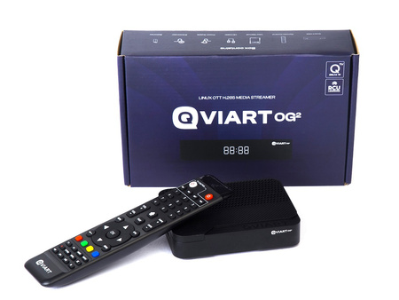 Tuner IPTV Qviart OG2 HD Linux OTT QTV Online