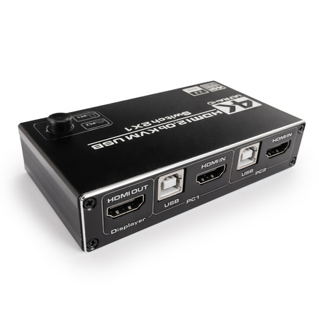 Spacetronik SPH-KVM22 USB + HDMI 2/1 KVM Switch