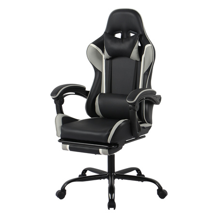 Spacetronik Rally 1.0 Gaming Stuhl schwarz und grau