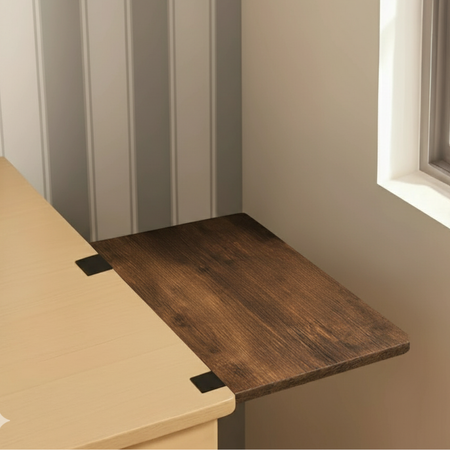 Przedłużka Biurka Nakładka na Biurko 69x24cm Desk Extender SPB132B1 Ergonomiczna Dostawka