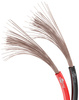 Kabel głośnikowy Goobay 2x2.5mm CCA 100m black-red