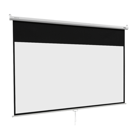 Hand rolled projection screen 100" inches 16:9