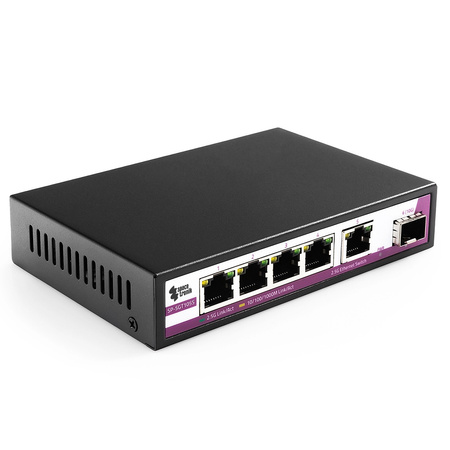 SWITCH 5 RJ45 2.5G ports + 1x SFP port SP-SGR105S