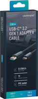 CLICKTRONIC USB 3.0 - USB-C 1m cable