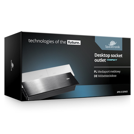 Spacetronik SPS-S24B V2 COMPACT countertop socket