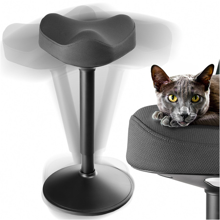 Aktywny hoker ergonomiczny Zippy 03 (jasno-szary)