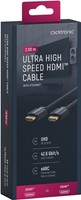 CLICKTRONIC HDMI 2.1 8K 60Hz 2m cable