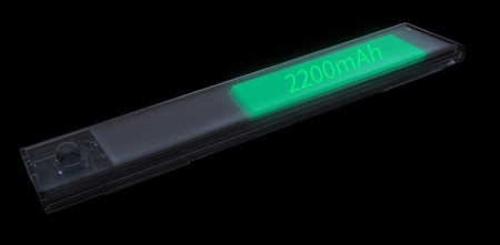 Lampa LED Podszafkowa 2700K Yeelight Czarna 60cm