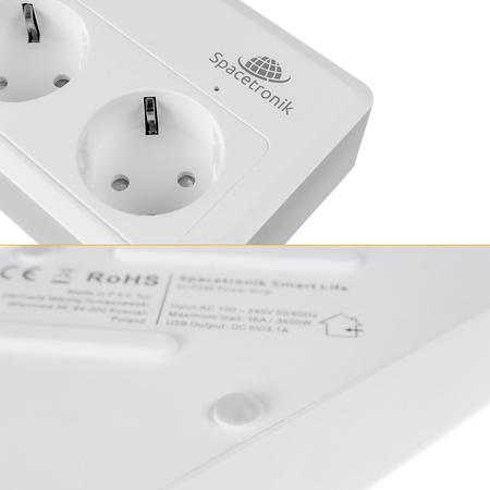 Spacetronik Smart Life Steckdosenleiste SL-PS26