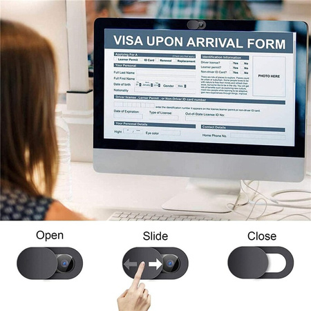 Laptop camera cover cap 3pcs.  SPM-T06