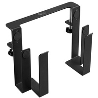 Boczny organizer do biurka na zacisk 25×20×8 cm czarny SPB146B