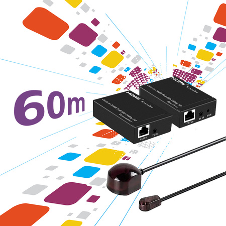 Spacetronik SPH-HLC6IR2 prevodník HDMI na LAN