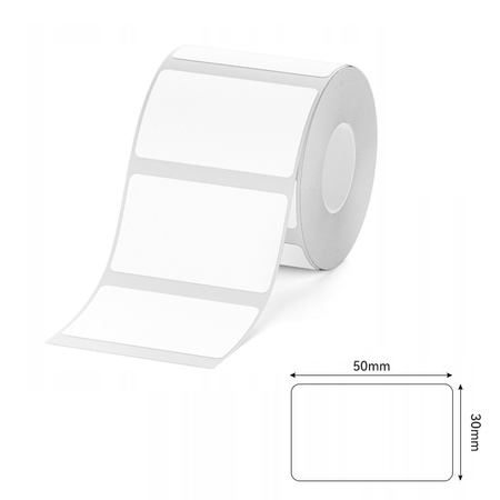 Etykiety seria B Niimbot 51x51 mm 140 szt. powder