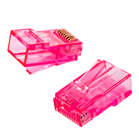 RJ45 cat6 UTP Durchgangsstecker PT-RJ456UPK-1 100St