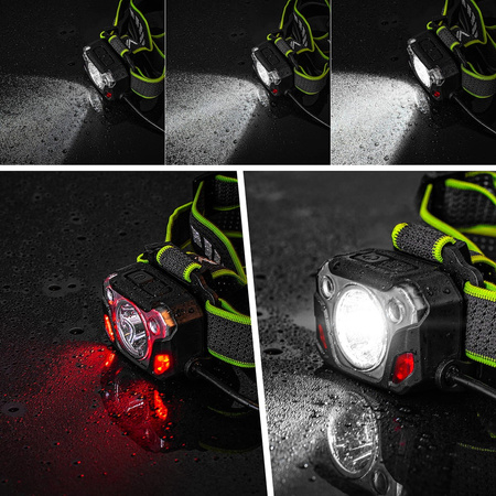 Latarka czołowa 10W powerbank sensor VAYOX VA0103