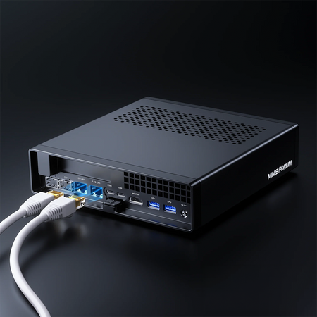 Mini PC Minisforum MS01S Workstation Intel i5 12600H, Iris Xe Grafikkarte geeignet