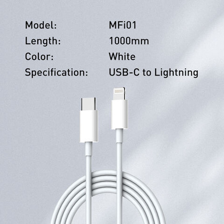 Kábel USB-C - Lightning LDNIO MFI-01