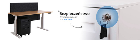 Podstavná jednotka pod stůl Spacetronik SPC-130B